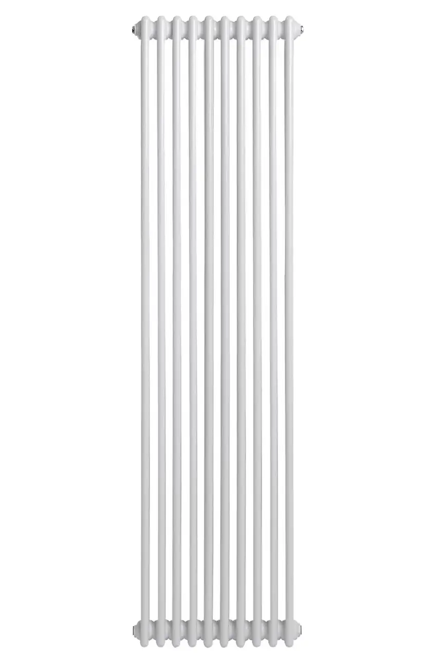 Вертикальний радіатор опалення ARTTIDESIGN Bari III 10/1800/470/50 білий матовий Фото - 4
